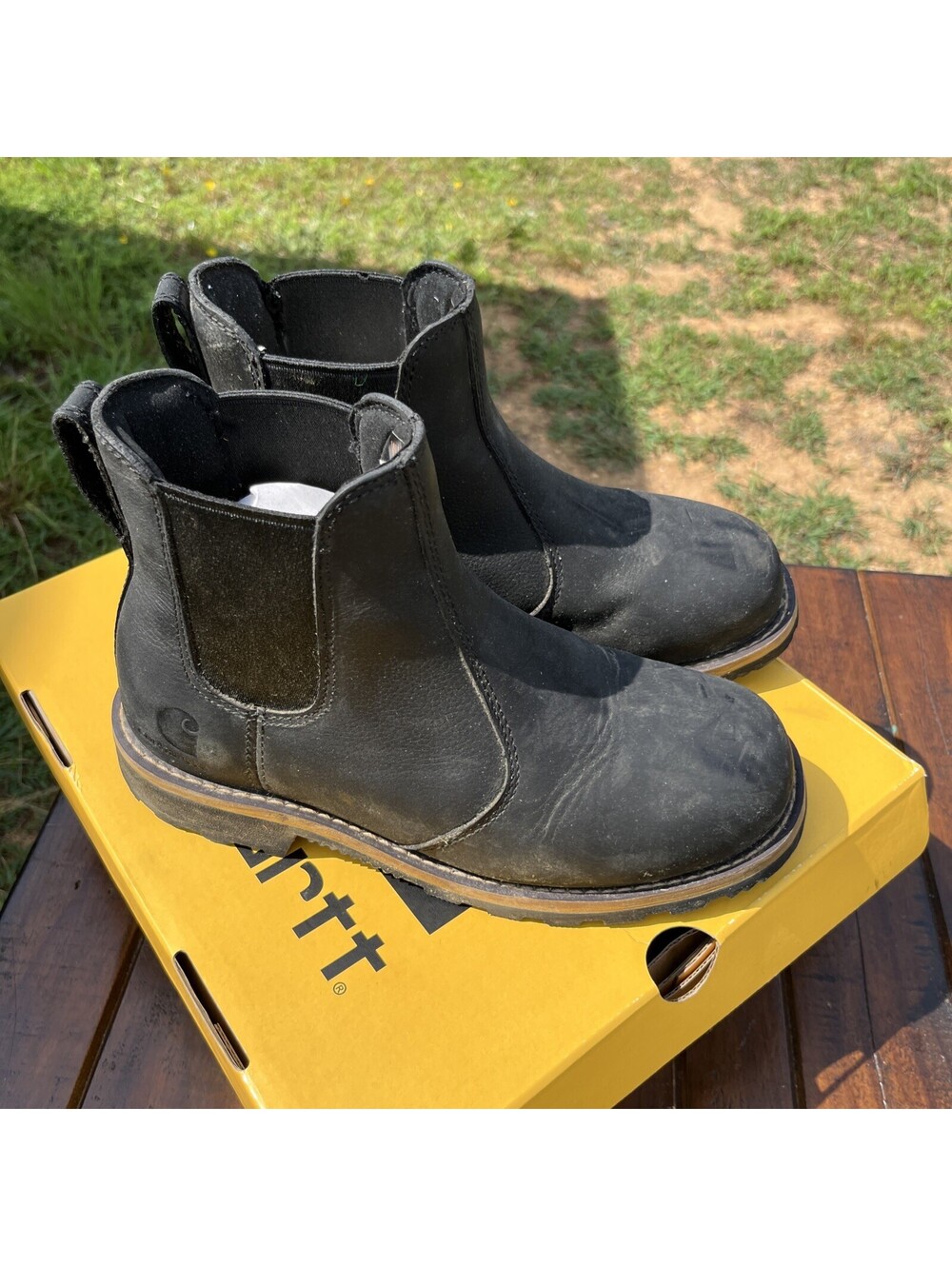 Customer Return - Woman's Boots Carhartt Frontier Chelsea Work Boot Size 7